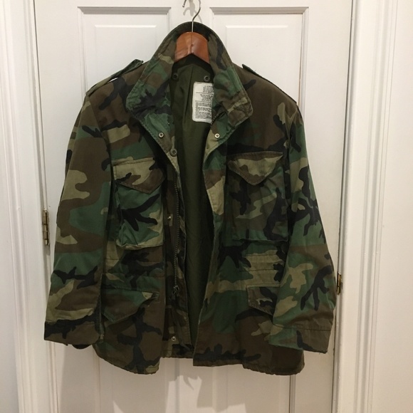 Other - VINTAGE US MILITARY MENS FIELD COAT JACKET